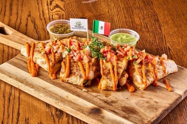 Shrimp Quesadilla.