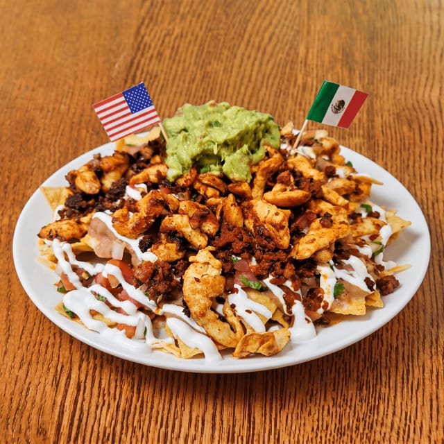 La Barca Nachos.