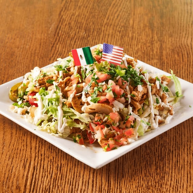 Fajitas Nachos.