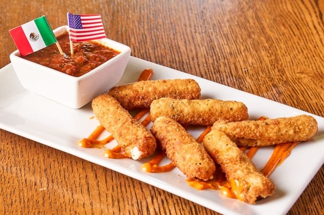 Cheese sticks.
