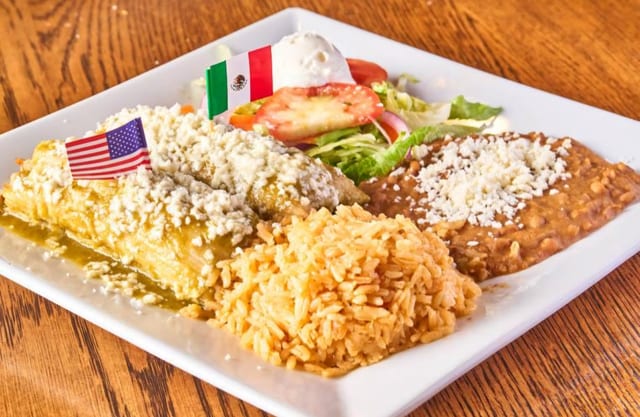 Tamales Meal.