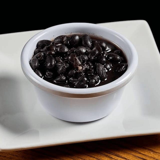Black beans.