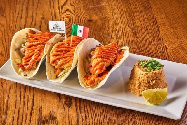 Shrimp Tacos.