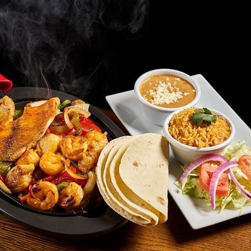 Fajitas De Mariscos.