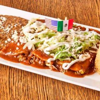 Traditional Steak Enchiladas