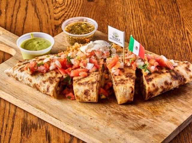 Flank Steak Quesadilla.