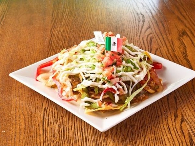 Veggie Nachos.