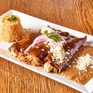 Mole Enchiladas