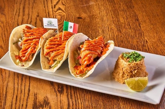 Shrimp Tacos.