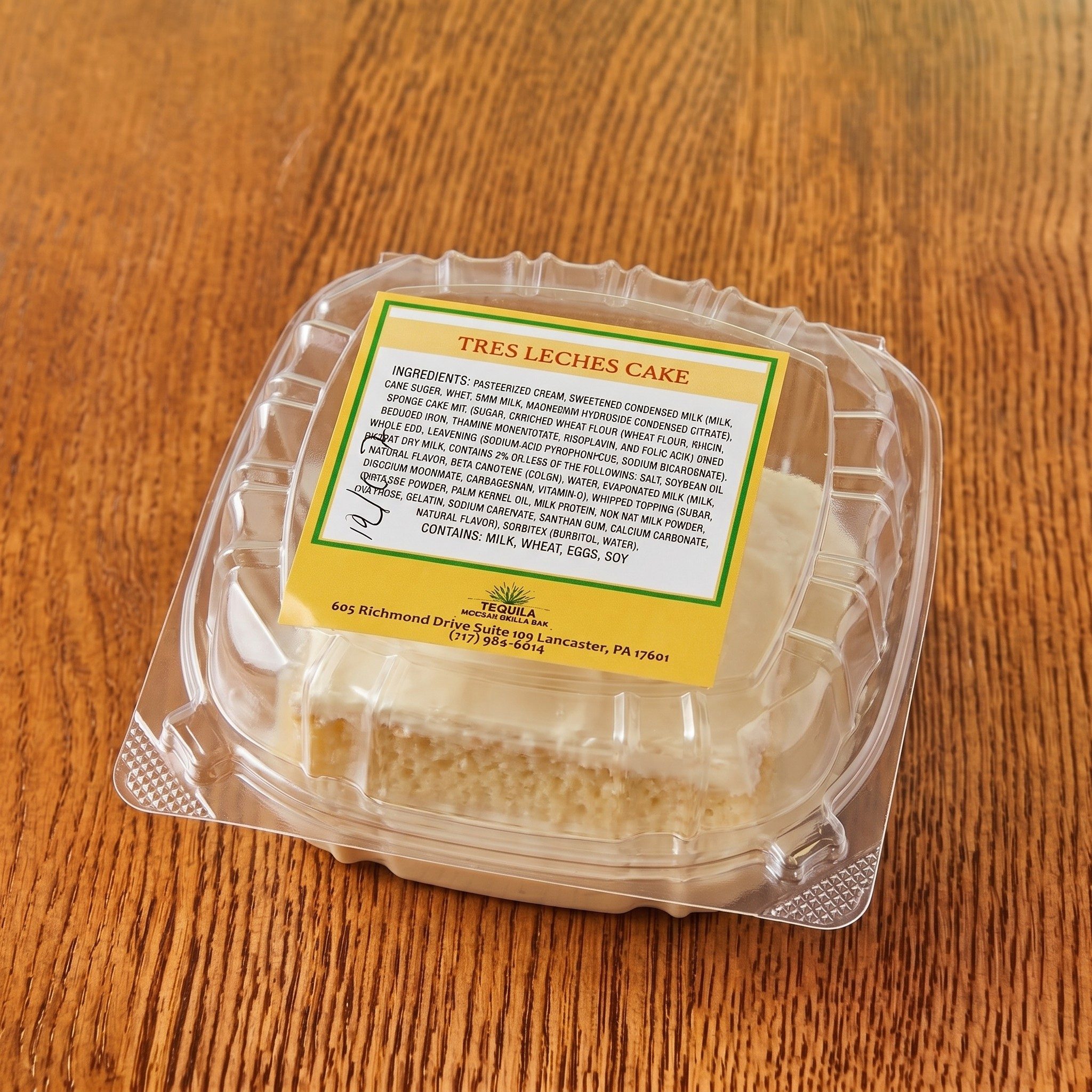 3 Leches Cake.