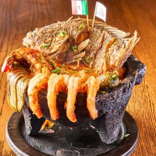 Seafood Molcajete