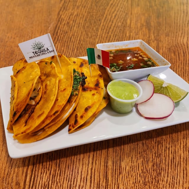 Special Beef Barbacoa Tacos.