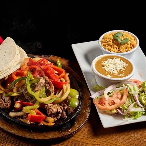 Flank Steak Fajitas.