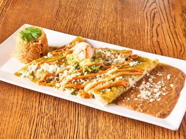 Crab Enchiladas.