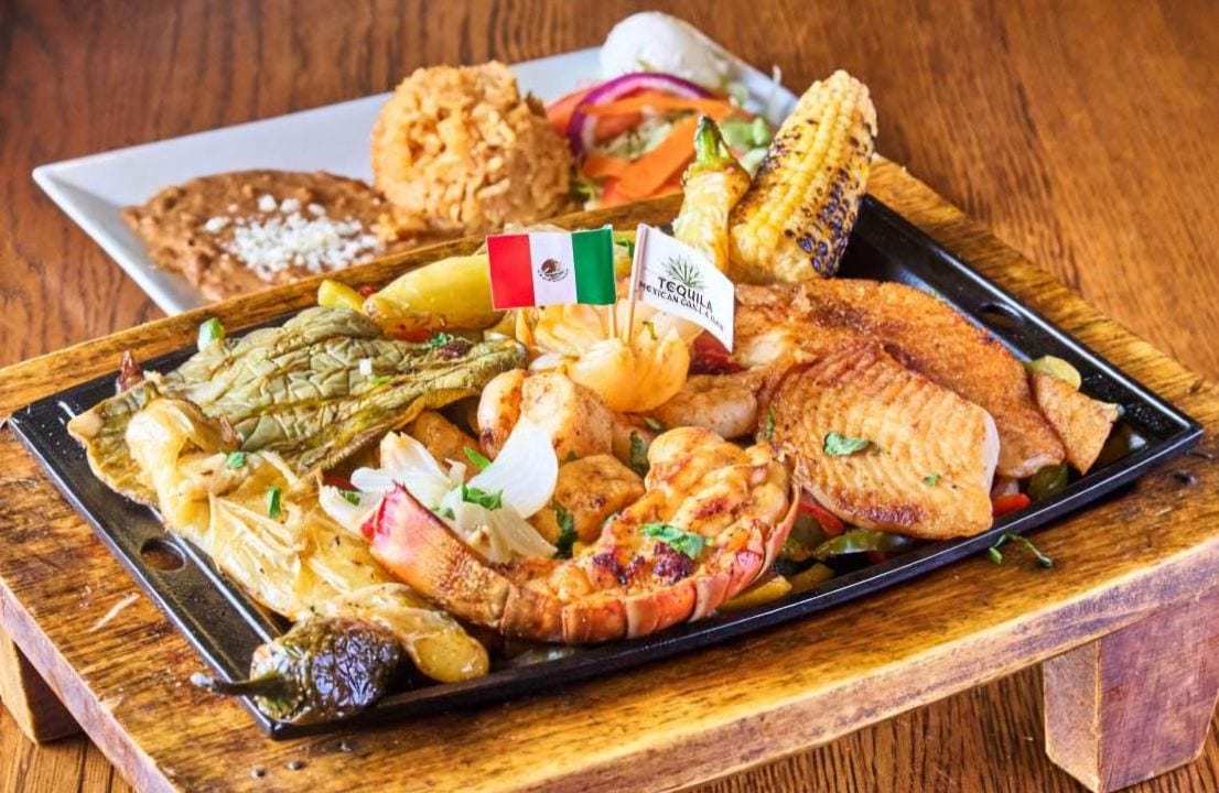 Parrillada Seafood.