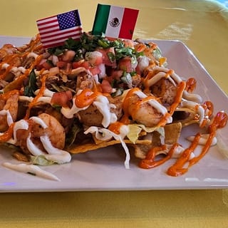 Seafood Nachos