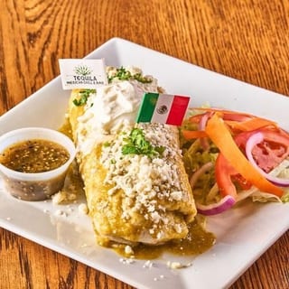 Salsa Verde Burrito