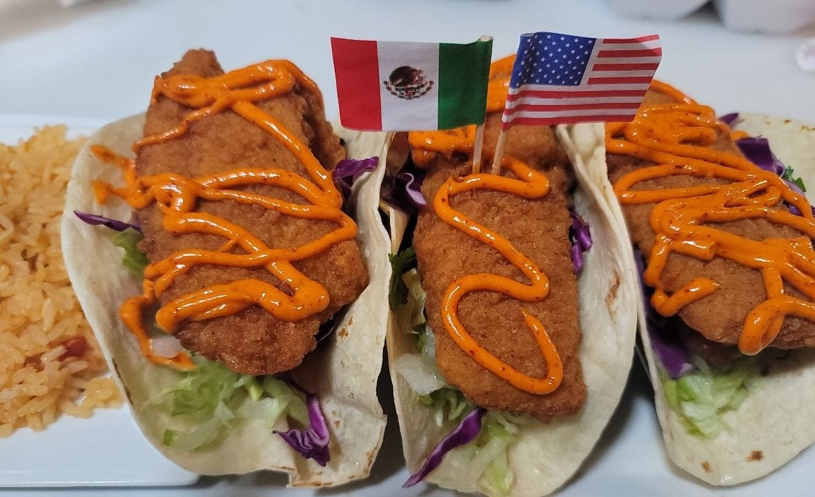Fish Tacos.
