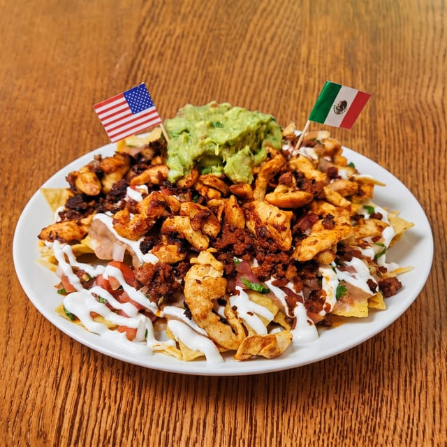 La Barca Nachos.