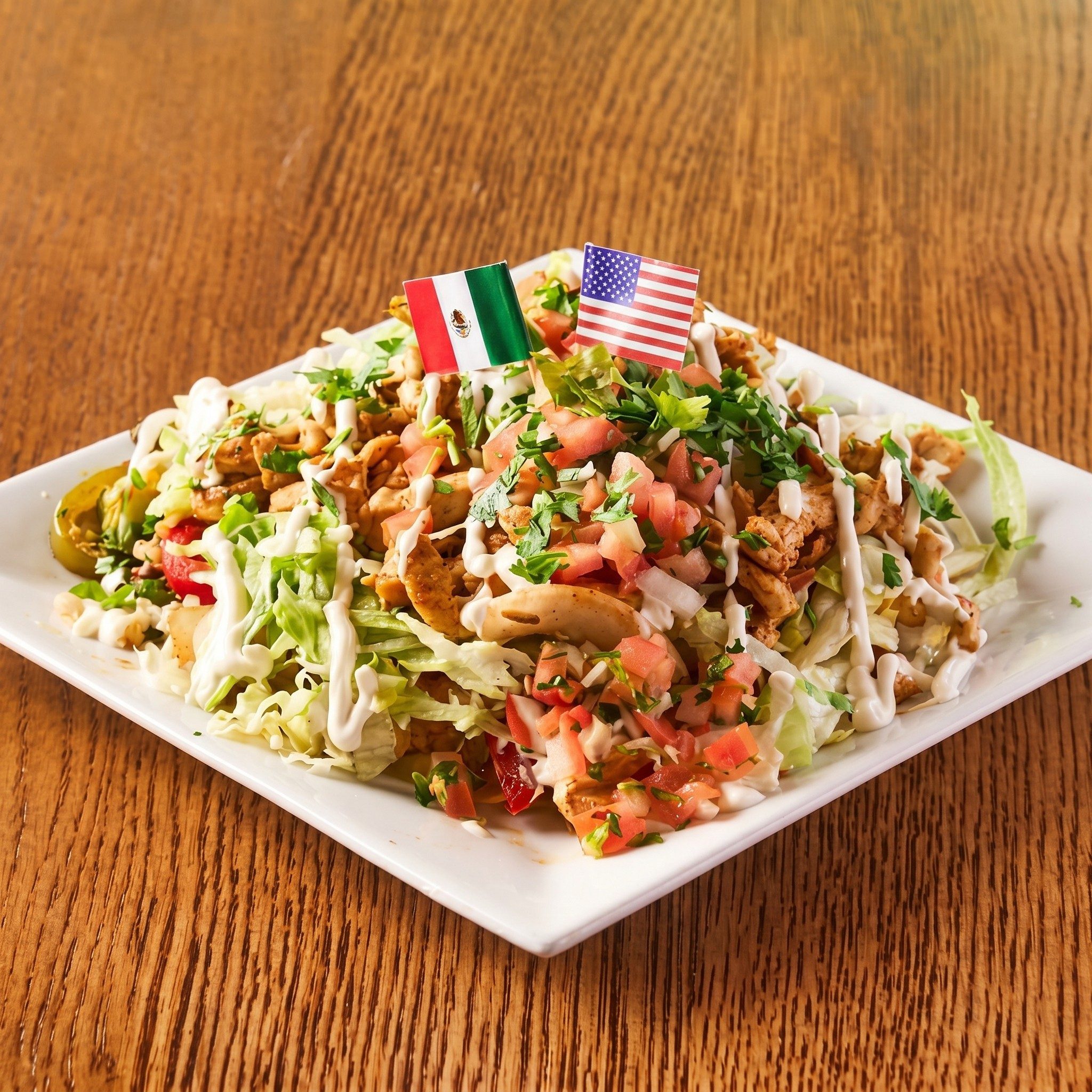 Fajitas Nachos.