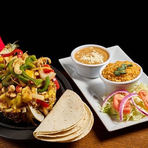 Hawaiian Chicken Fajitas.