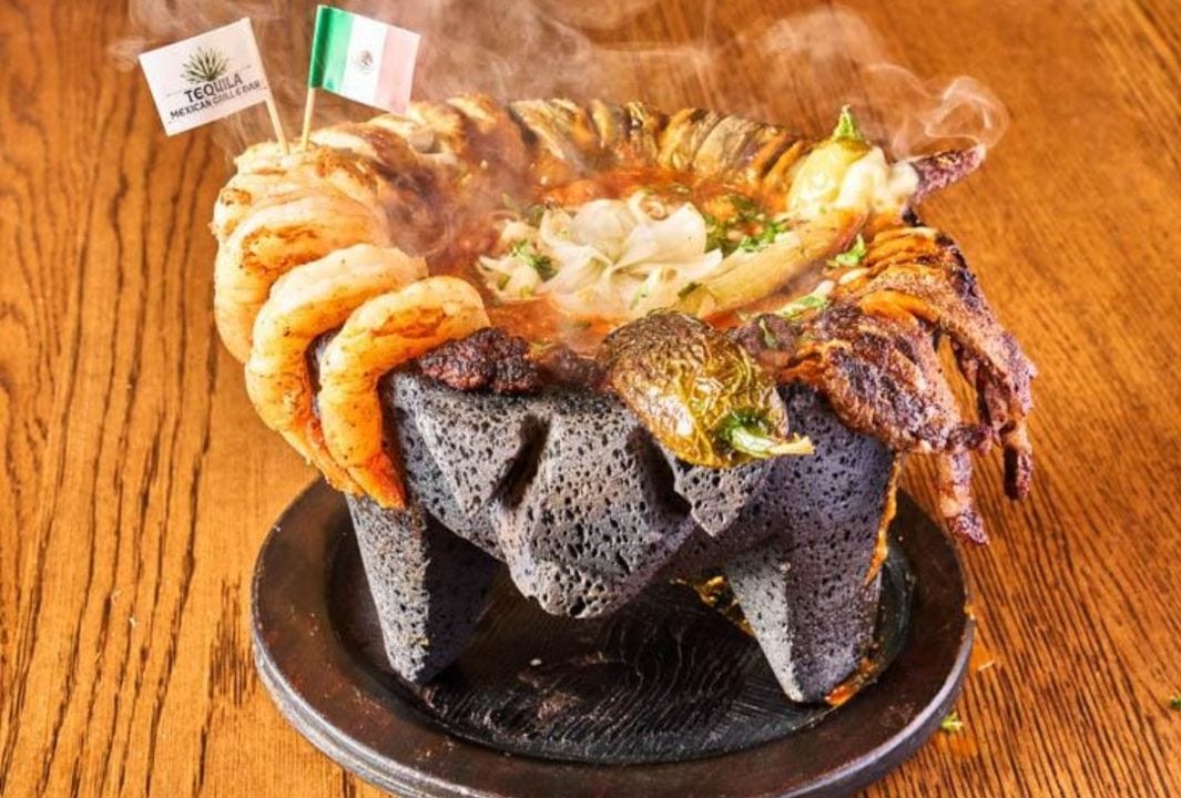Tequila Molcajete.