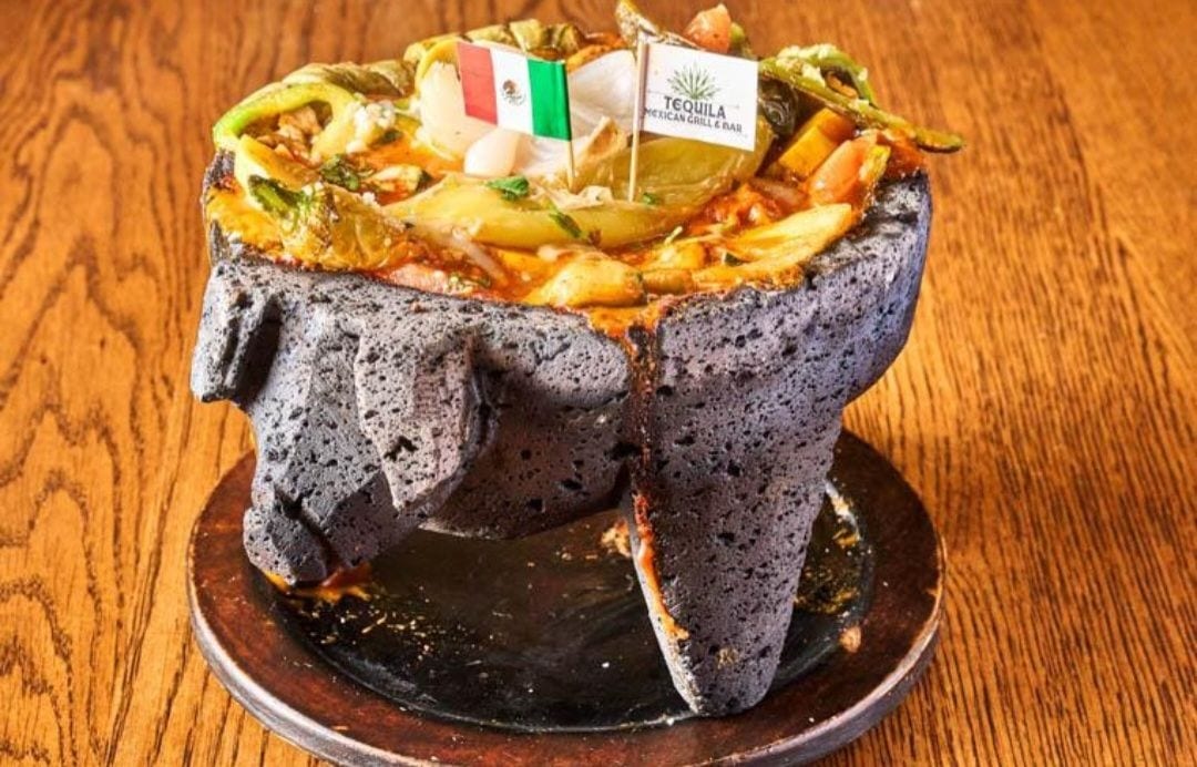 Molcajete Vegetariano.