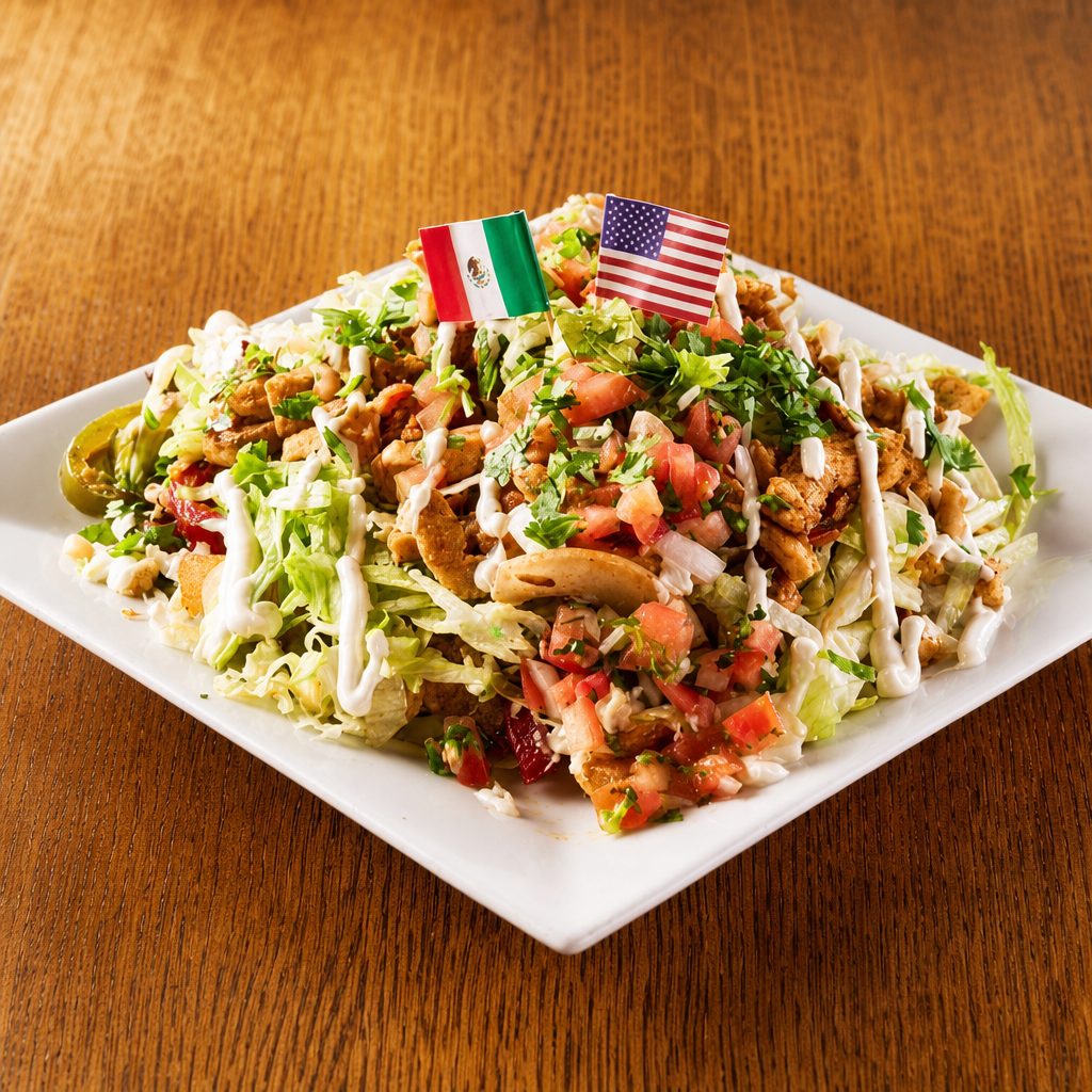 Fajitas Nachos.