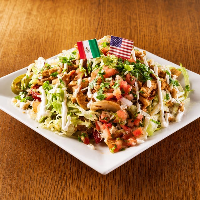 Fajitas Nachos.