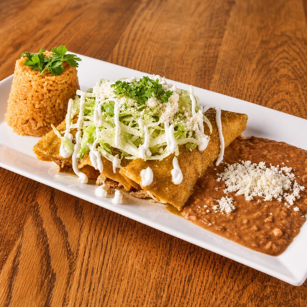 Enchiladas Tradicionales.