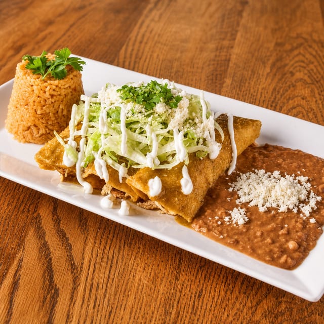 Enchiladas Tradicionales.