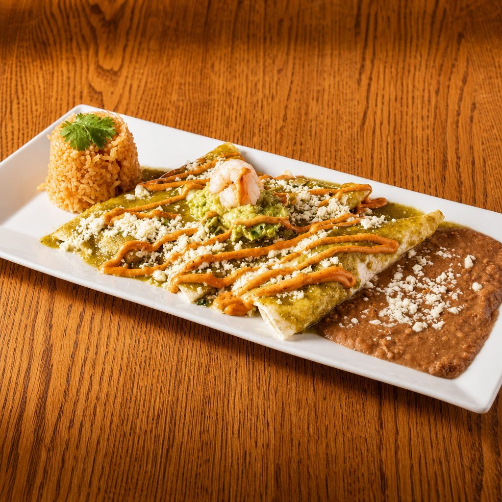 Crab Enchiladas.