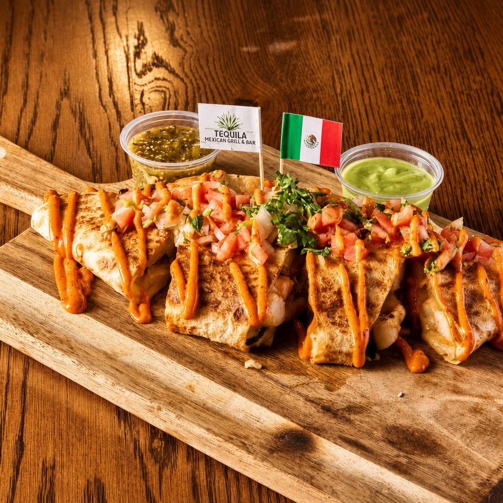 Shrimp Quesadilla.