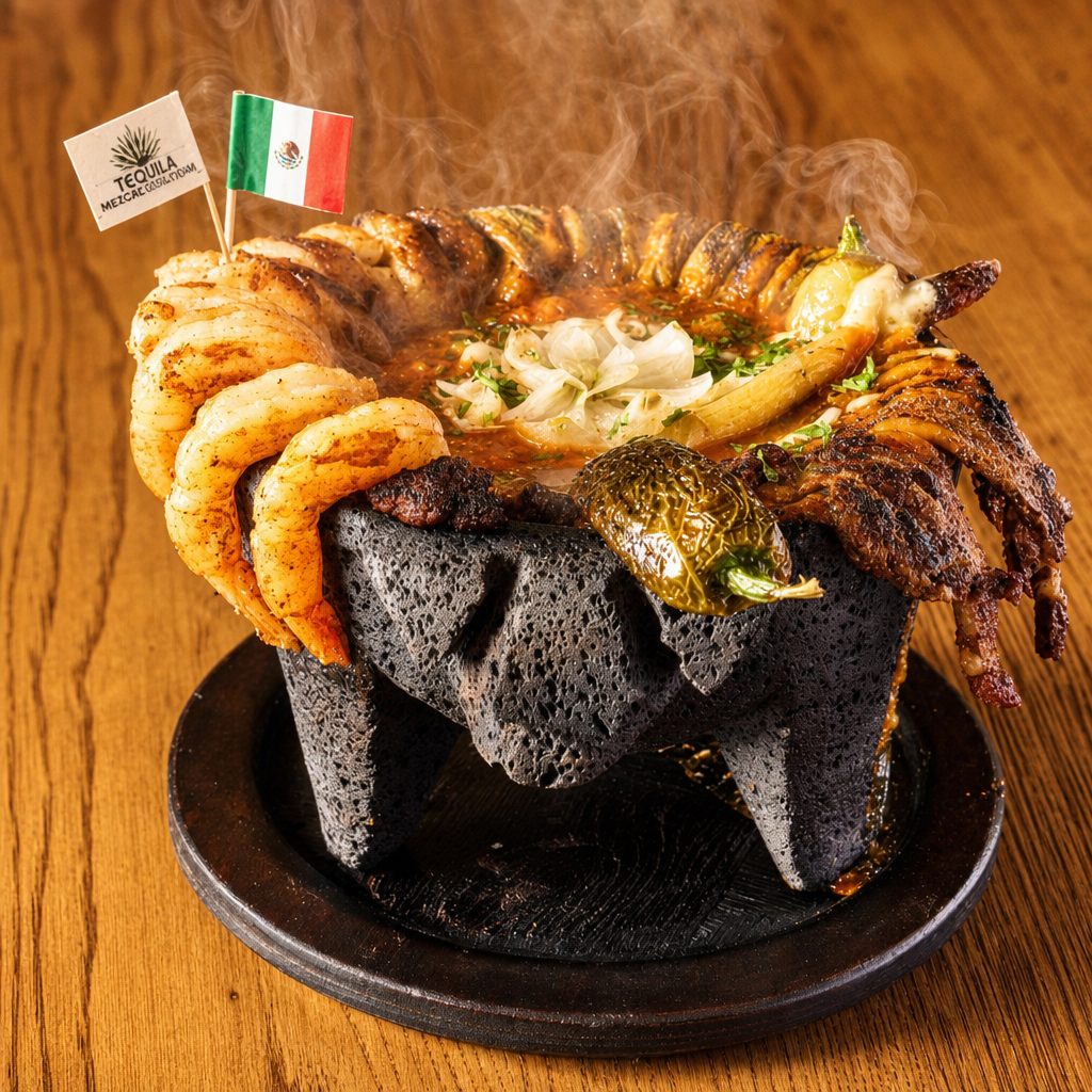 Tequila Molcajete.