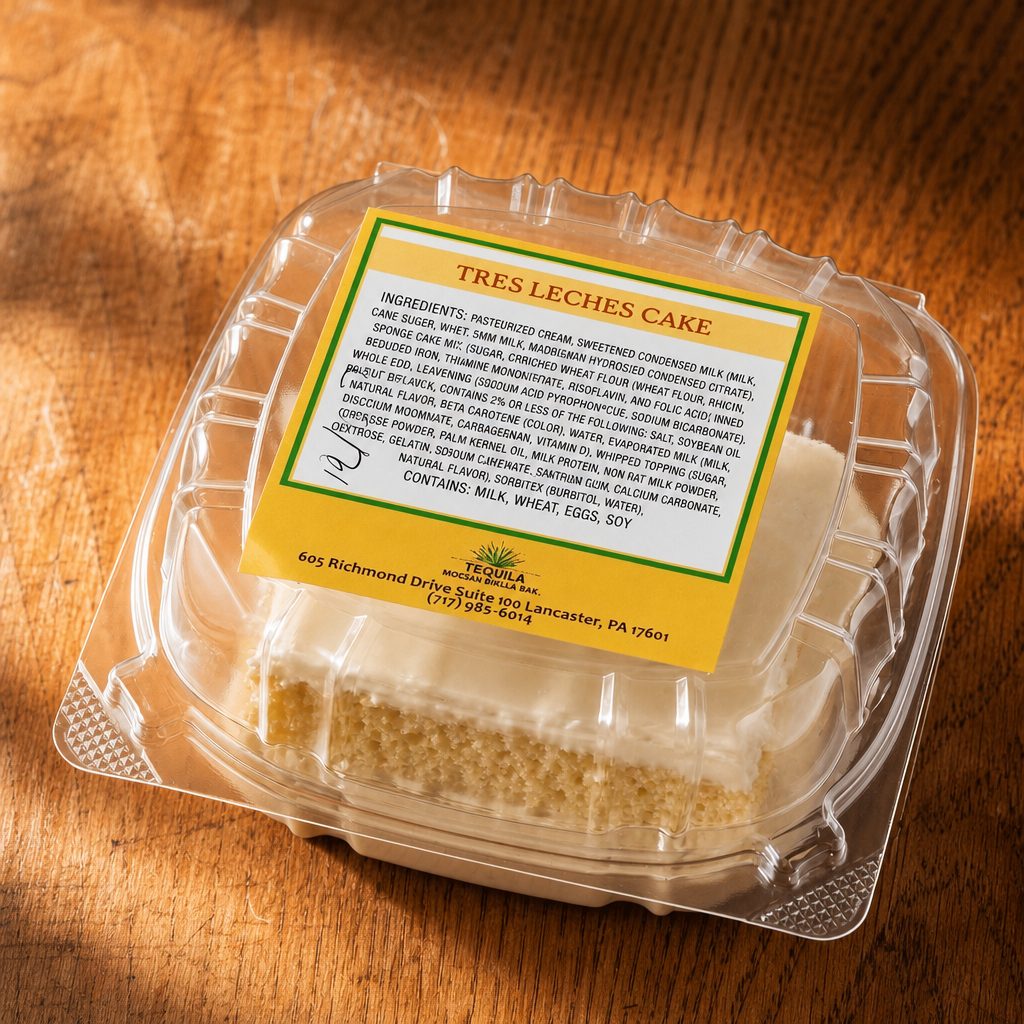 3 Leches Cake.