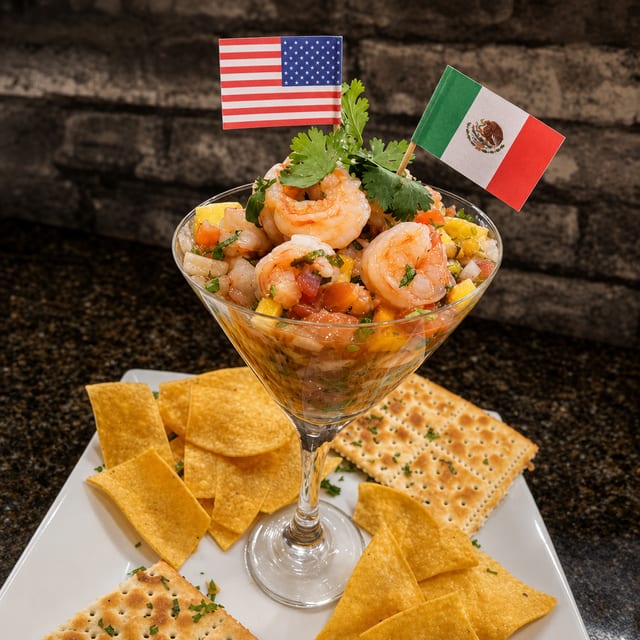 Ceviche De Mango.
