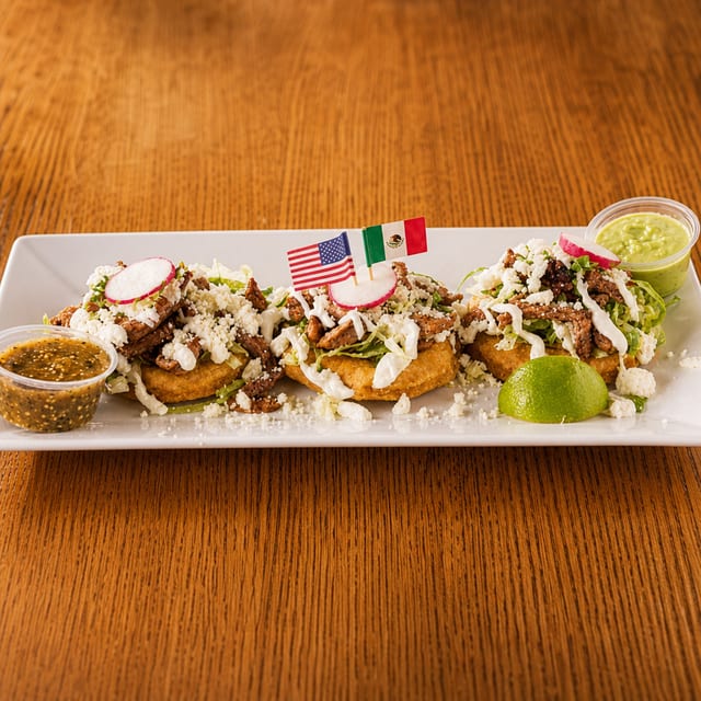 Sopes Appetizer.
