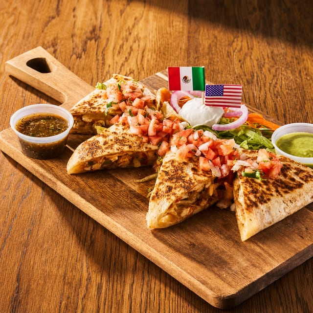 Grilled Chicken Quesadilla.
