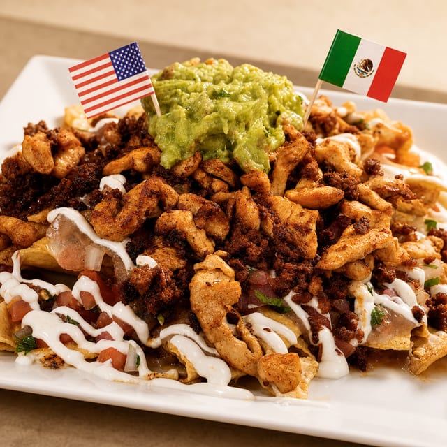 La Barca Nachos.