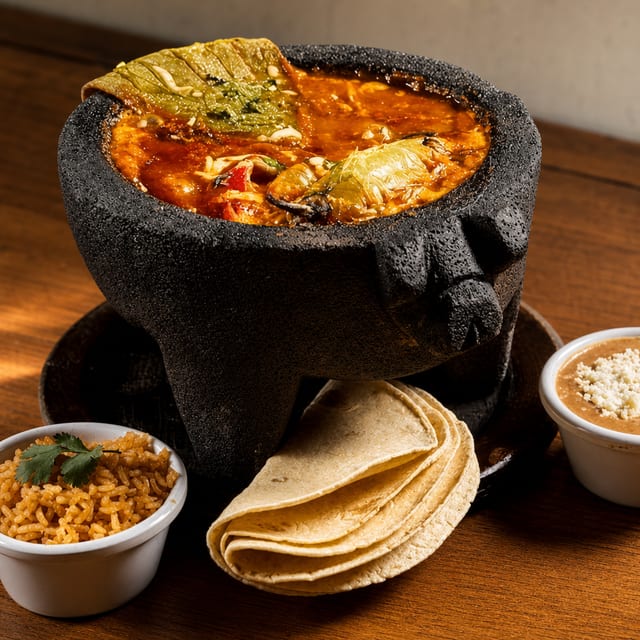 Veggie Molcajete.