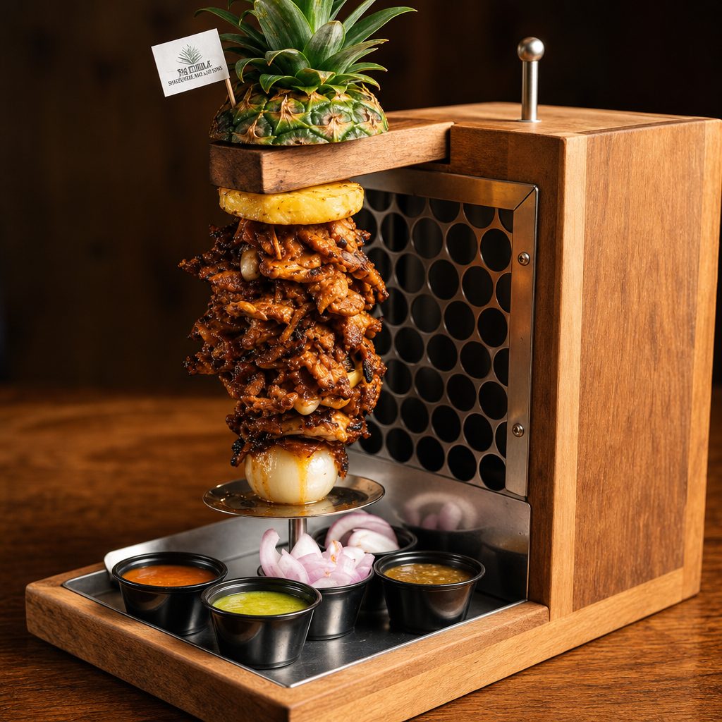 Authentic Mexican Trompo.