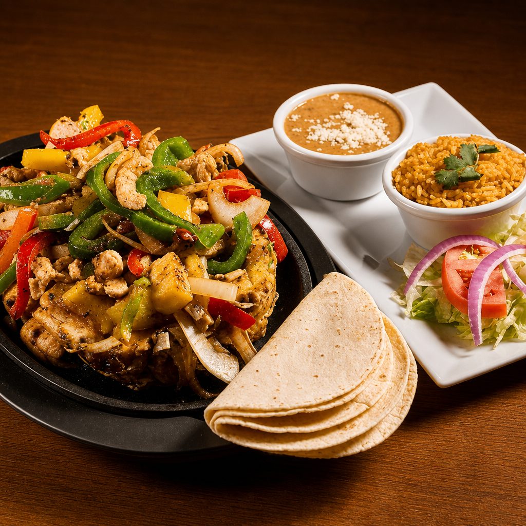 Hawaiian Chicken Fajitas.