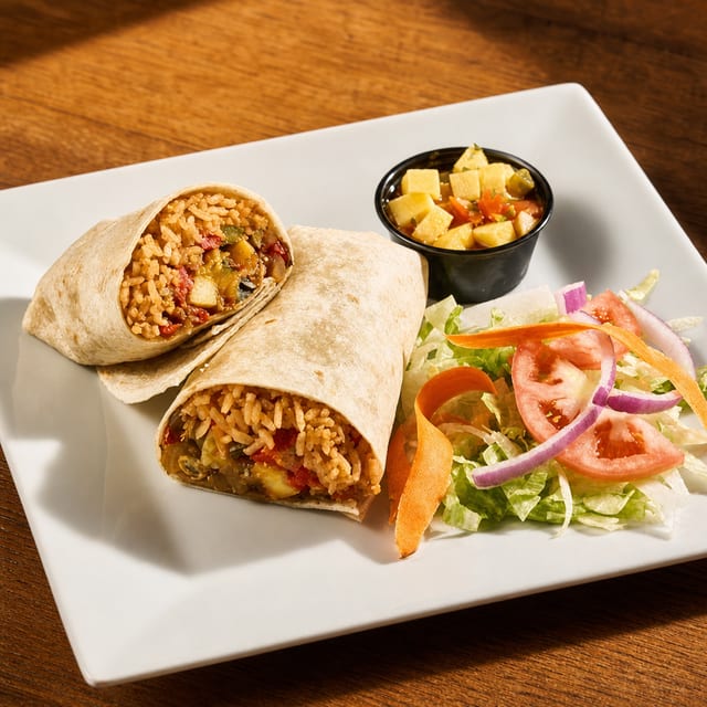 Veggie Burrito.
