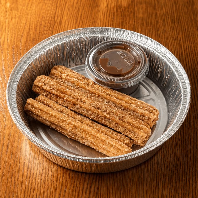 Churros Filled with Dulce de Leche.