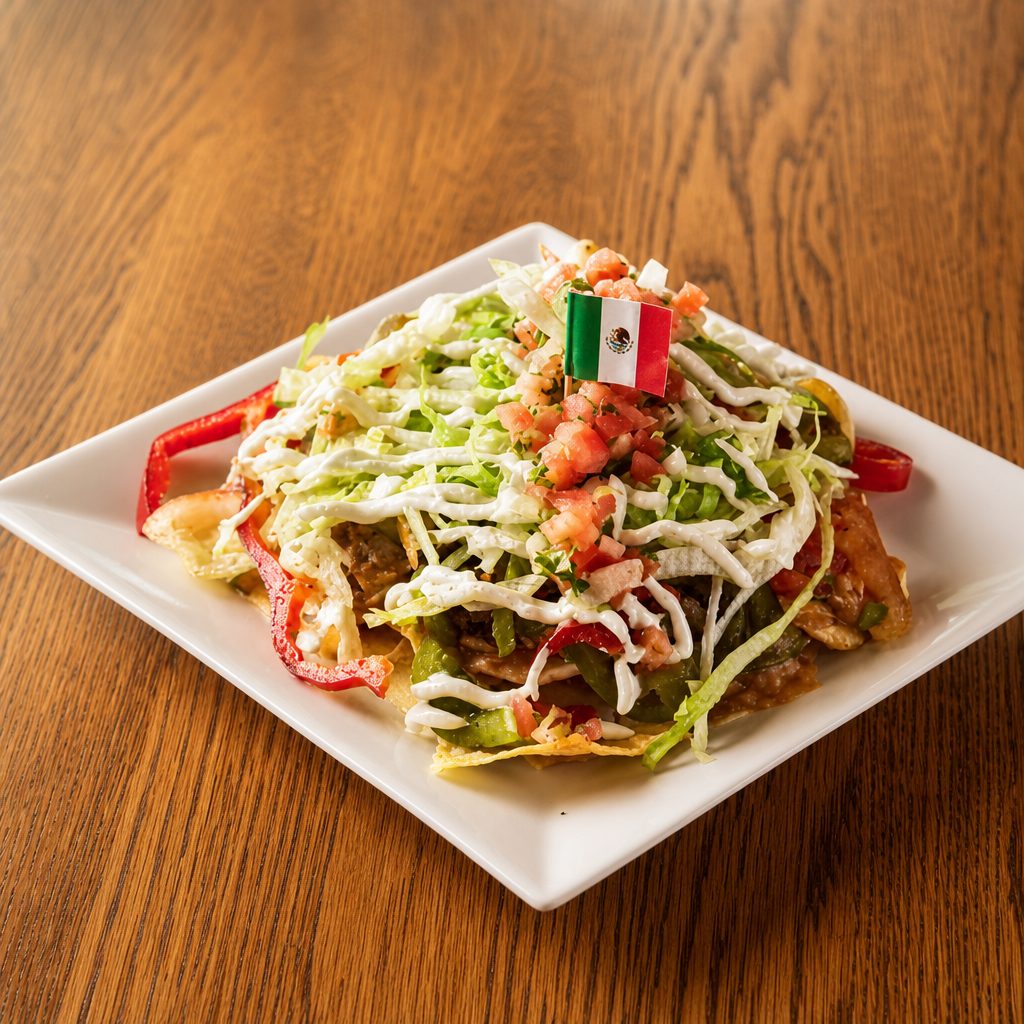 Veggie Nachos.