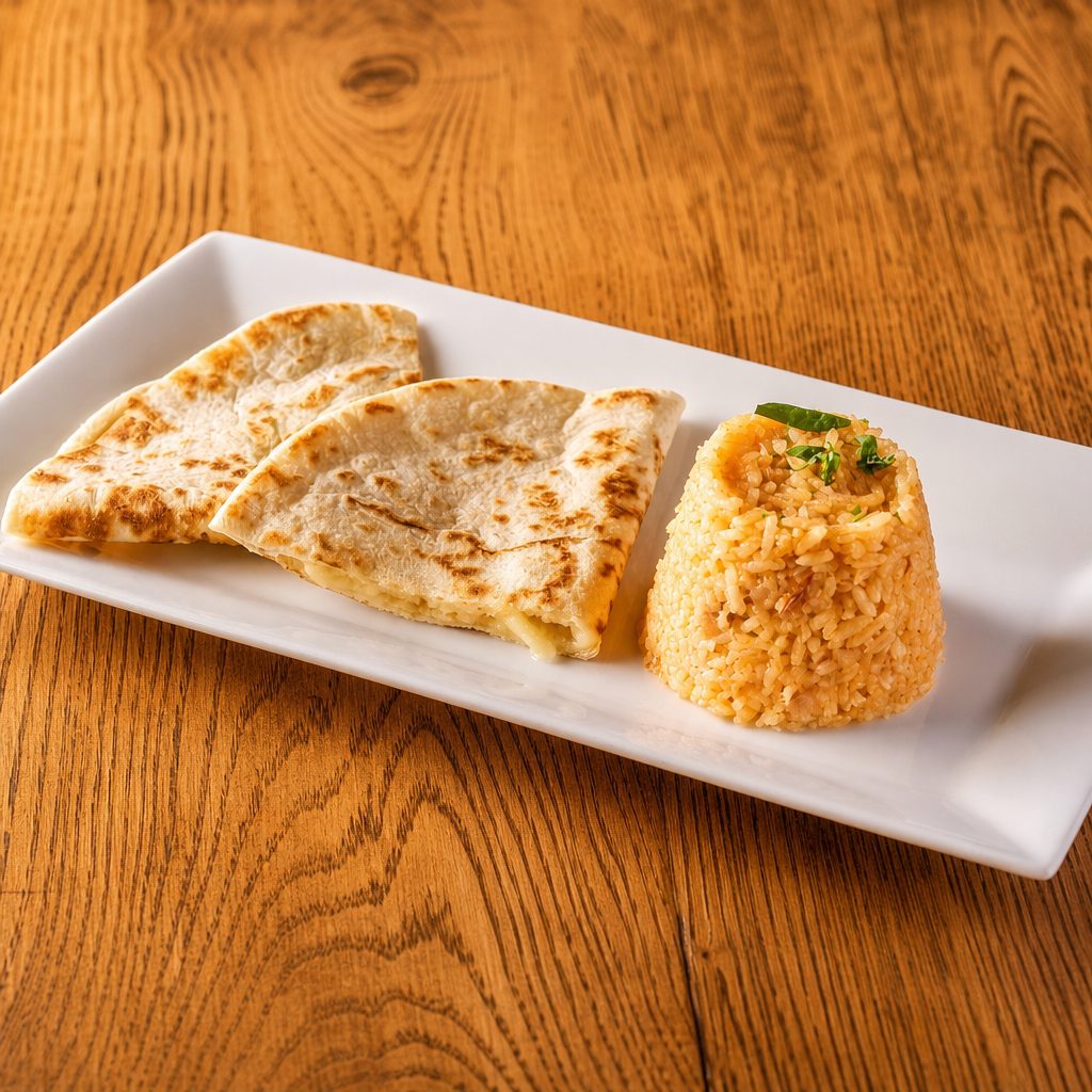 Cheese Quesadilla.