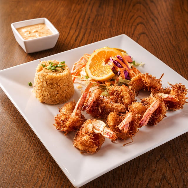 Coconut Shrimp.