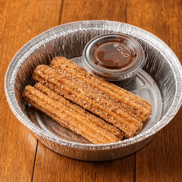 Churros Filled with Dulce de Leche.