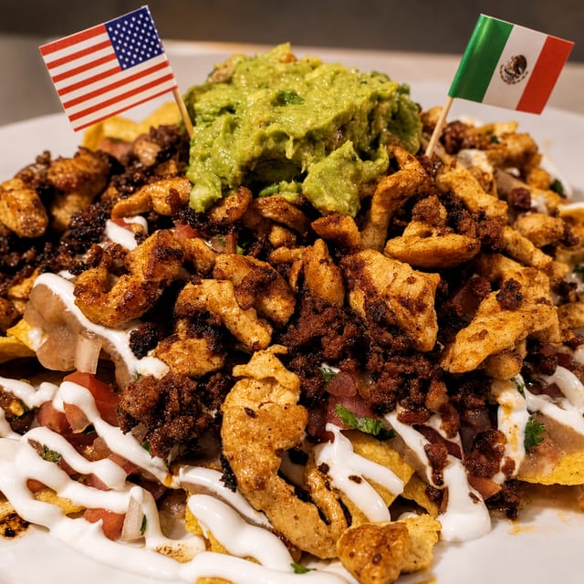 La Barca Nachos.