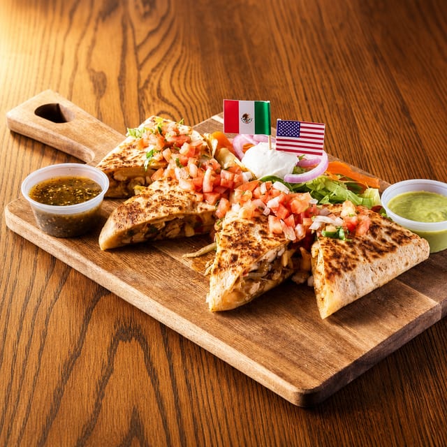 Grilled Chicken Quesadilla.